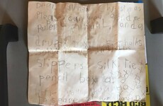 This Santa letter was found stuffed up a chimney, 60 years after it was written