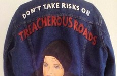 An Irish girl has handpainted a Teresa Mannion jacket and it's class