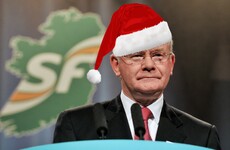 Martin McGuinness's favourite Christmas present is a little box - but what's in it?