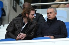 Mourinho says he'll stay in London... and he's even at a game today