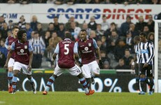 Ayew cracker rescues a point but Villa remain in deep trouble