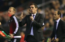 Gary Neville still searching for first La Liga win after four-goal thriller