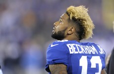 Odell Beckham Jr's reckless head-first lunge sparks furious reaction