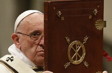 The Pope wants you to reject materialism at Christmas
