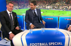 Carragher & Redknapp re-enacted one of 2015's most memorable punditry moments tonight