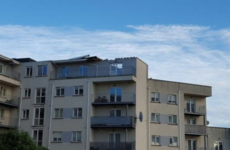 The apartment which lost its roof to Storm Frank was built by Priory Hall's Tom McFeely