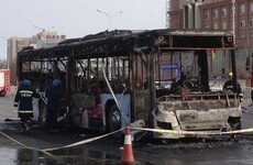 Man arrested after fire kills 17 people on bus in China