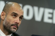 Guardiola wants to coach in England, but says he hasn't received any offers yet