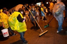 Occupy Wall Street protesters told to move 'for clean up'