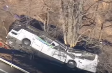 14 killed, dozens more injured as bus plunges off mountain road