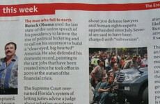 The Economist sneaked a David Bowie tribute into this week's issue