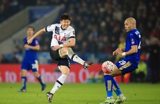 Son shines for Spurs as they beat Leicester to reach FA Cup 4th round