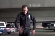 A man in his boxers has pulled off some Hollywood heroics to stop a car thief
