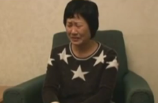 North Korean defector returns home and tearfully tears up her memoir