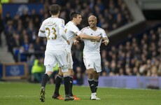 John Stones did not have the best of afternoons as Swansea beat Everton