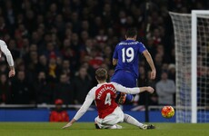 Costa scores 6th goal in 6 games as Chelsea edge past 10-man Arsenal