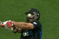 New Zealand batsman left with horrific eye injury after bouncer smashes through helmet