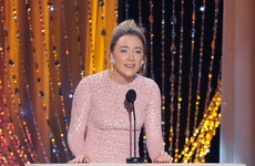 Saoirse Ronan just charmed the pants off another awards show audience