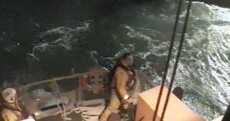 Watch: Fishermen rescued from stricken trawler off Dublin in 3am call-out