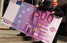 You better spend your €500 notes quickly, the big purple one could soon be scrapped