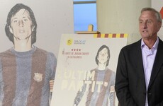 Johan Cruyff says he is ‘2-0 up in the first half' of his fight against cancer