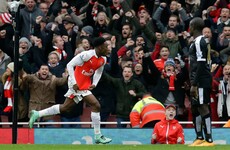 Title race blown wide open by Welbeck's 95th-minute winner against 10-man Leicester