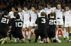 France facing £10,000 fine for advancing on haka