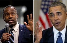 A Republican presidential candidate has said Obama was "raised white"