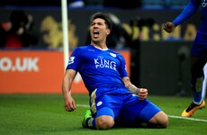 Huge moment as last-gasp goal gives Leicester title boost