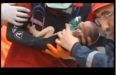 WATCH: Two-week-old baby rescued after Turkish quake