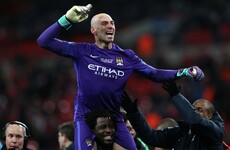 Man City win the League Cup Big Willy style after Caballero's penalty shootout heroics