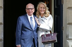 It's official: Rupert Murdoch and Jerry Hall tie the knot in London