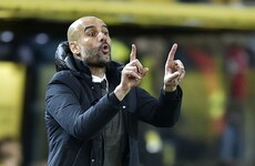 An emotional Guardiola gave one of his players an intense lecture after Bayern-Dortmund
