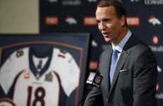 'God bless football': Peyton Manning gave a tearful farewell speech after 18 years