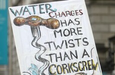 Most people now think water charges should be scrapped