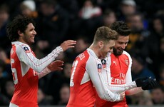 Two goals each for Giroud and Walcott but Arsenal's FA Cup win comes at a cost