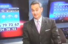 This weatherman's terrible attempt at a sex joke will make you do a full-body cringe