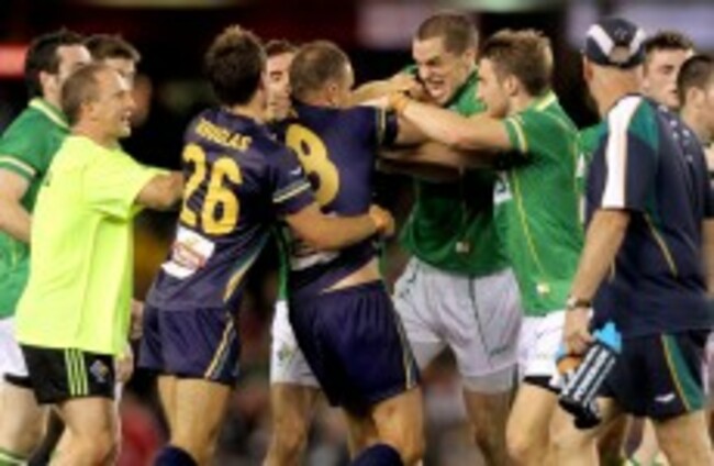 As it happened: International Rules - Australia v Ireland