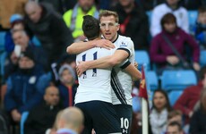 Harry Kane's double sinks Villa and lifts Tottenham to within 2 points of Leicester