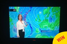 RTÉ's new weather lady just dropped a Simpsons reference into her report