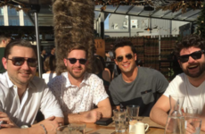 All the lads from Laguna Beach met up at the weekend... It's The Dredge