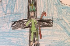 This junior infant mixed up Easter and Paddy's Day and created something hilarious