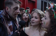 The most cynical Irish guy ever interviewed Paddy's Day visitors and it was gas