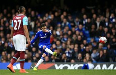 Fabregas' controversial late penalty snatches point for Chelsea against plucky West Ham