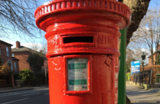 Post boxes around Dublin are being painted red for the 1916 centenary