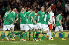 VIDEO: Ireland's central defensive pairing combine to give them the lead