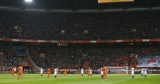 Netherlands-France match halted for Cruyff tribute