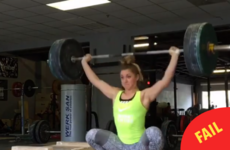 This weightlifter just pulled off the most hilariously awful gym fail