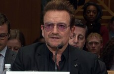 Bono urges US lawmakers to view foreign aid as national security