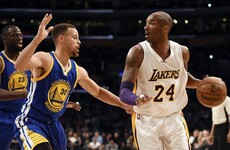Kobe bows out of the NBA in the shadow of the record chasing Warriors